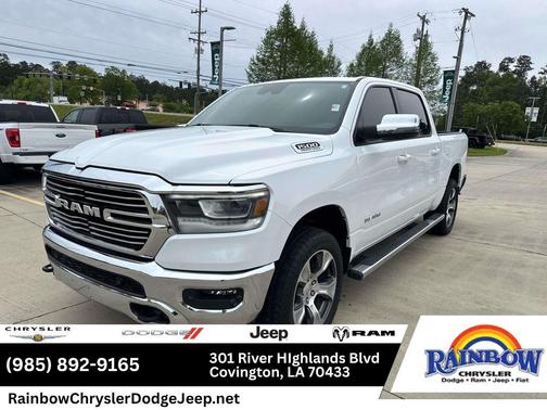 Bright White Clearcoat 2023 RAM 1500 Laramie