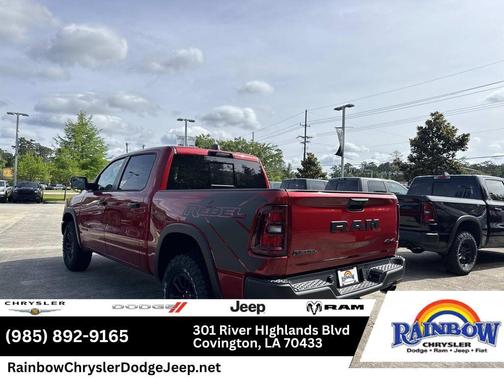 Molten Red Pearlcoat 2026 RAM 1500 Rebel