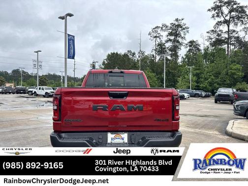 Molten Red Pearlcoat 2026 RAM 1500 Rebel