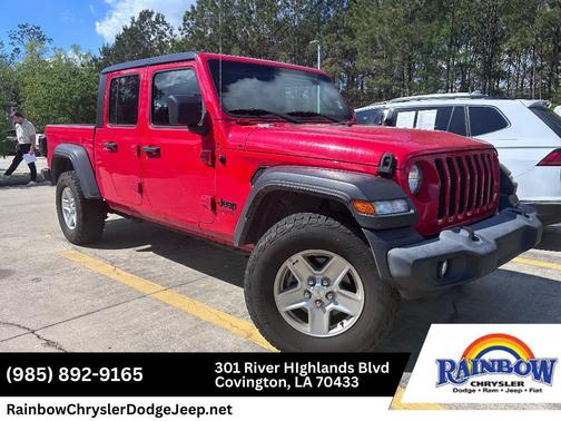 Firecracker Red Clearcoat 2020 Jeep Gladiator Sport