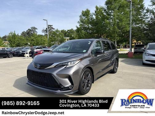 Predawn Gray Mica 2022 Toyota Sienna XSE 7 Passenger
