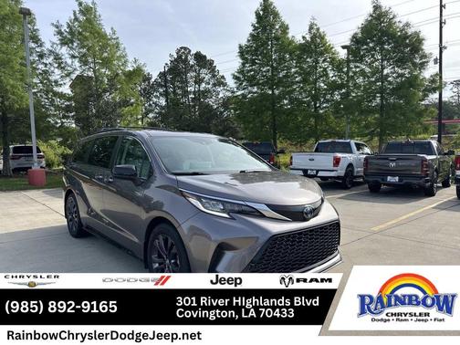 Predawn Gray Mica 2022 Toyota Sienna XSE 7 Passenger