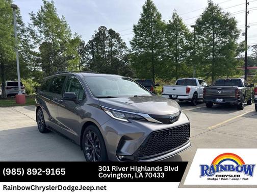 Predawn Gray Mica 2022 Toyota Sienna XSE 7 Passenger