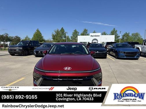 Red 2025 Hyundai SONATA SEL