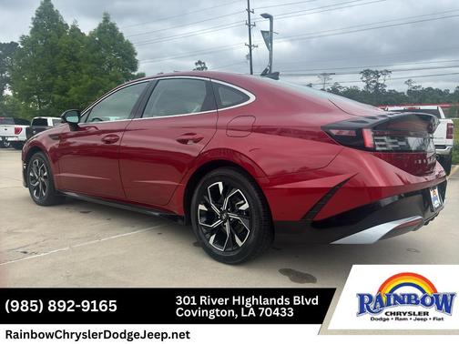 Red 2025 Hyundai SONATA SEL