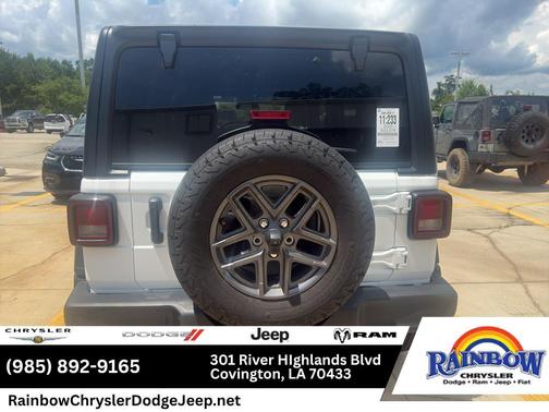 Bright White Clearcoat 2025 Jeep Wrangler Sport