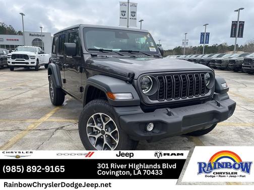 Granite Crystal Clearcoat Metallic 2026 Jeep Wrangler Sport