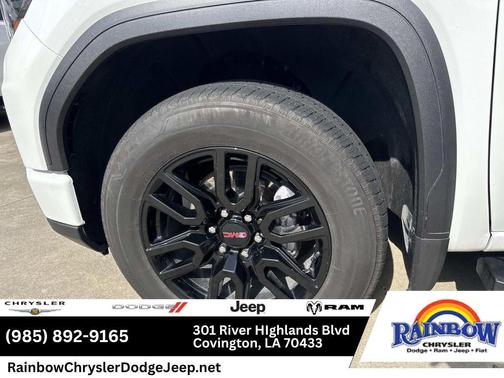 Summit White 2025 GMC Sierra 1500 Elevation