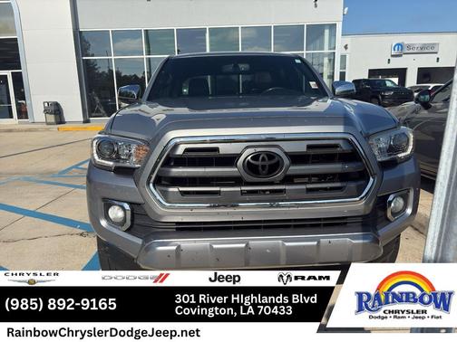 Silver Sky Metallic 2017 Toyota Tacoma Limited