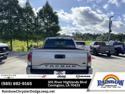 Silver Sky Metallic 2017 Toyota Tacoma Limited