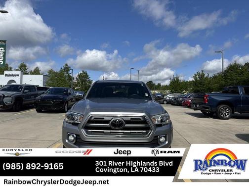 Silver Sky Metallic 2017 Toyota Tacoma Limited