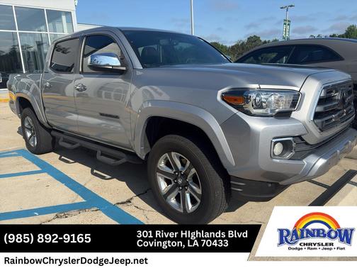 Silver Sky Metallic 2017 Toyota Tacoma Limited