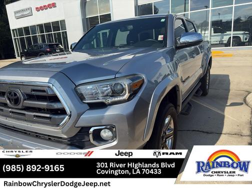 Silver Sky Metallic 2017 Toyota Tacoma Limited