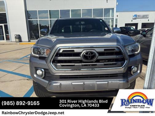Silver Sky Metallic 2017 Toyota Tacoma Limited