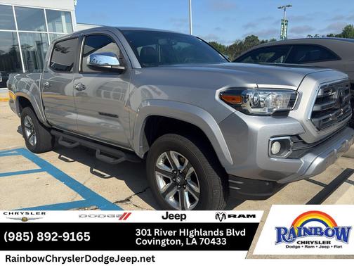 Silver Sky Metallic 2017 Toyota Tacoma Limited