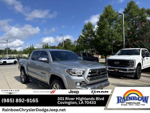 Silver Sky Metallic 2017 Toyota Tacoma Limited