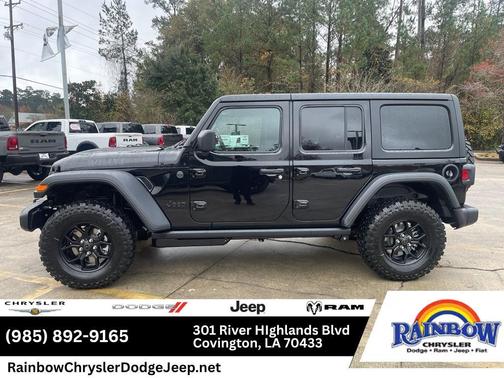 Black Clearcoat 2026 Jeep Wrangler Sport