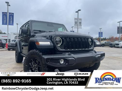 Black Clearcoat 2026 Jeep Wrangler Sport