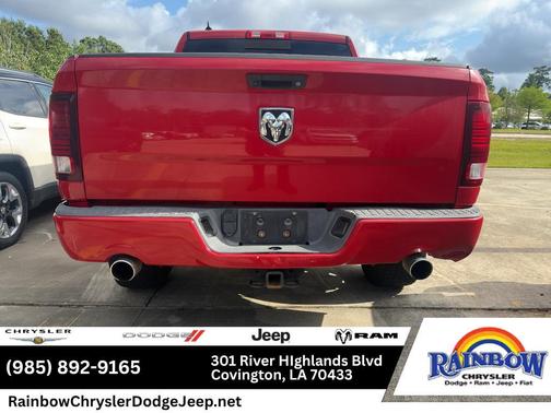 Flame Red Clearcoat 2018 RAM 1500 Sport