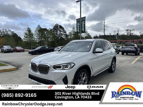 White 2024 BMW X3 xDrive30i
