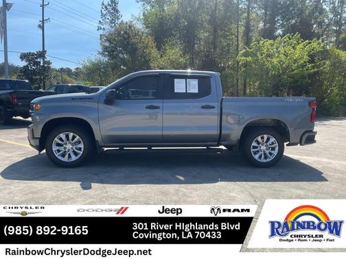 Satin Steel Metallic 2022 Chevrolet Silverado 1500 Limited Custom