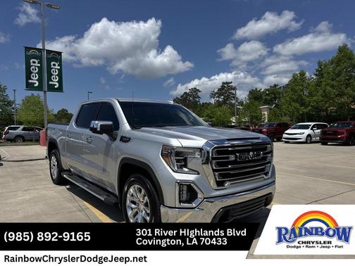 Quicksilver Metallic 2019 GMC Sierra 1500 SLT