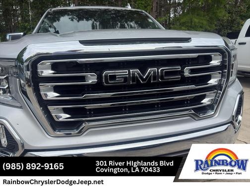 Quicksilver Metallic 2019 GMC Sierra 1500 SLT