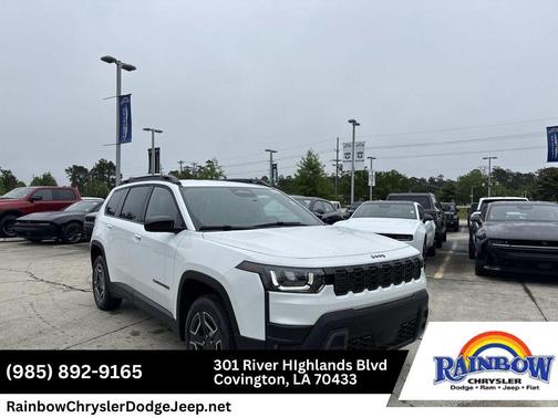 Bright White Clearcoat 2026 Jeep Cherokee LAREDO/LIMITED