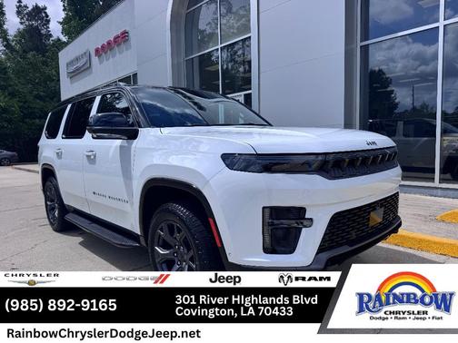 Bright White Clearcoat 2026 Jeep Grand Wagoneer Base