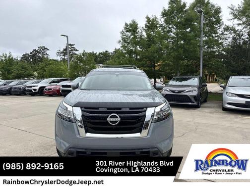 Boulder Gray Pearl 2023 Nissan Pathfinder Platinum