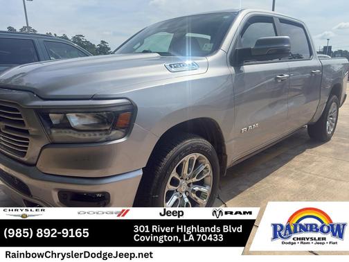 Billet Silver Metallic Clearcoat 2023 RAM 1500 Laramie