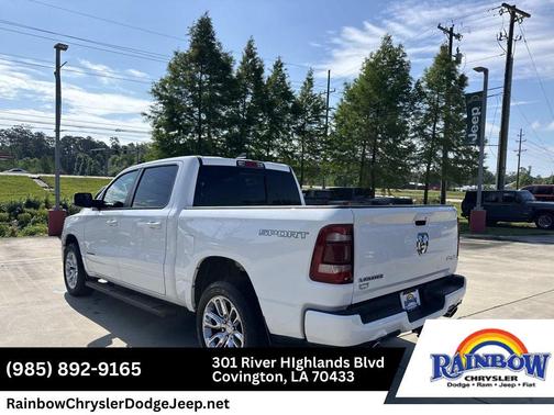 Bright White Clearcoat 2023 RAM 1500 Laramie