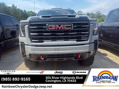 Gray 2025 GMC Sierra 2500 AT4