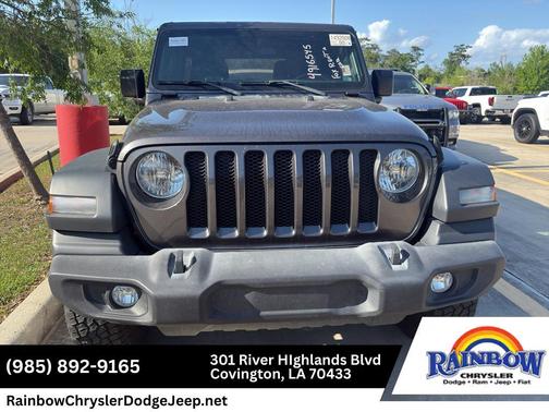 Granite Crystal Clearcoat Metallic 2023 Jeep Wrangler Sport
