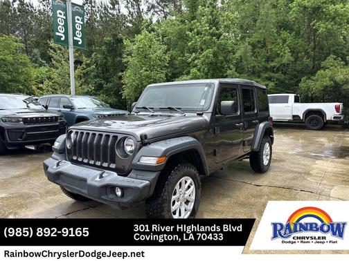 Granite Crystal Clearcoat Metallic 2023 Jeep Wrangler Sport