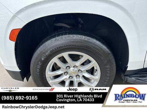 Summit White 2021 Chevrolet Tahoe LT