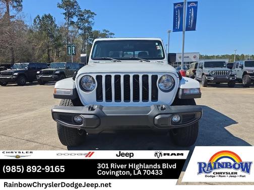 Bright White Clearcoat 2021 Jeep Gladiator Sport