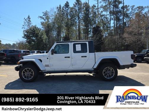 Bright White Clearcoat 2021 Jeep Gladiator Sport