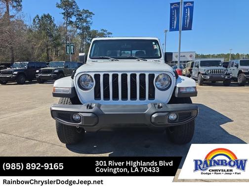 Bright White Clearcoat 2021 Jeep Gladiator Sport