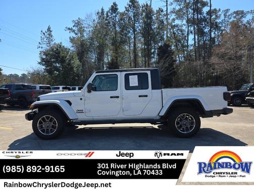 Bright White Clearcoat 2021 Jeep Gladiator Sport