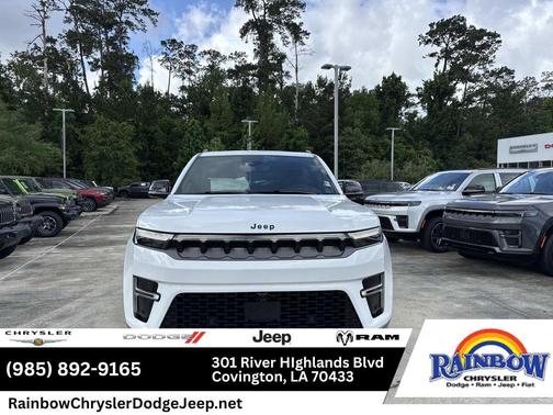 Bright White Clearcoat 2026 Jeep Grand Wagoneer Limited Reserve