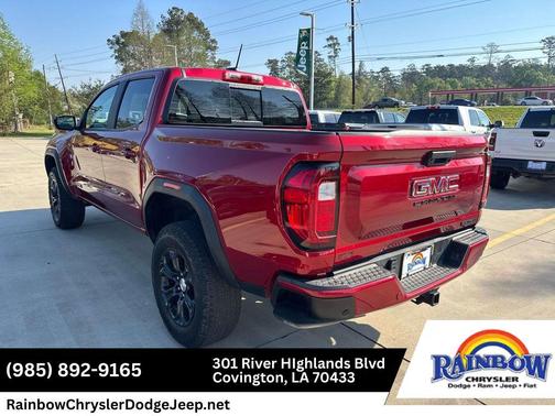 Volcanic Red 2023 GMC Canyon Elevation