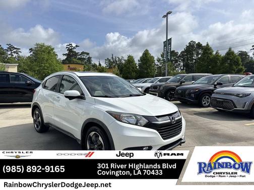 White Orchid Pearl 2018 Honda HR-V EX-L w/Navigation