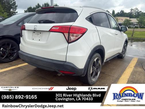 White Orchid Pearl 2018 Honda HR-V EX-L w/Navigation