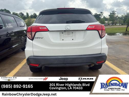 White Orchid Pearl 2018 Honda HR-V EX-L w/Navigation