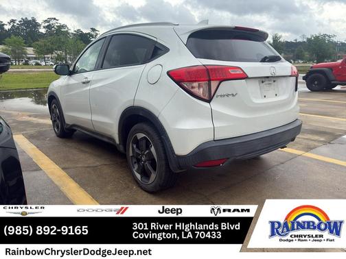 White Orchid Pearl 2018 Honda HR-V EX-L w/Navigation