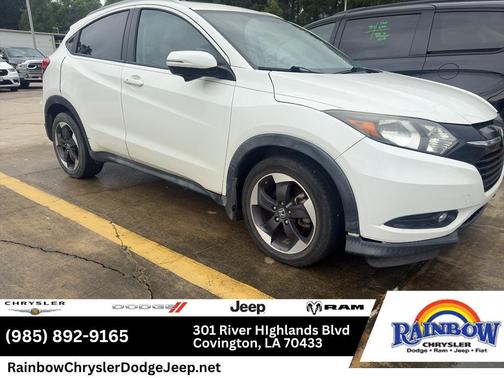 White Orchid Pearl 2018 Honda HR-V EX-L w/Navigation