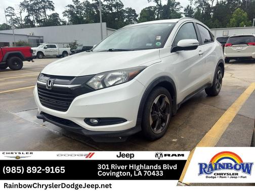 White Orchid Pearl 2018 Honda HR-V EX-L w/Navigation