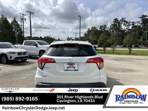White Orchid Pearl 2018 Honda HR-V EX-L w/Navigation