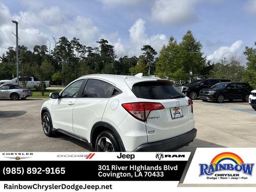 White Orchid Pearl 2018 Honda HR-V EX-L w/Navigation